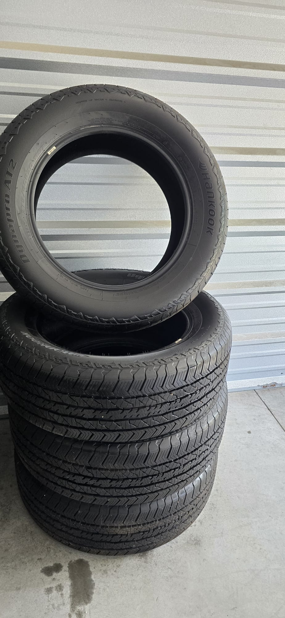 4x 275/60R20 Hankook Dynapro AT2 115T