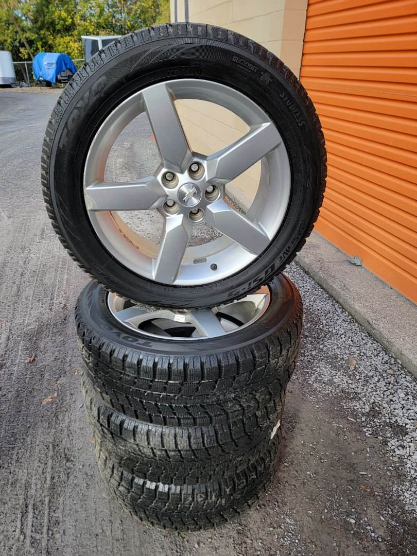 4x 19" Chevrolet Camaro 2015 5x120 255 50 19 Toyo Observe GSi-5