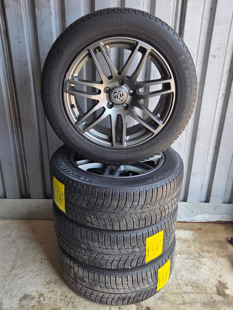 4x 17" Audi A6 2020 5x112 225 55 17 Michelin X-Ice