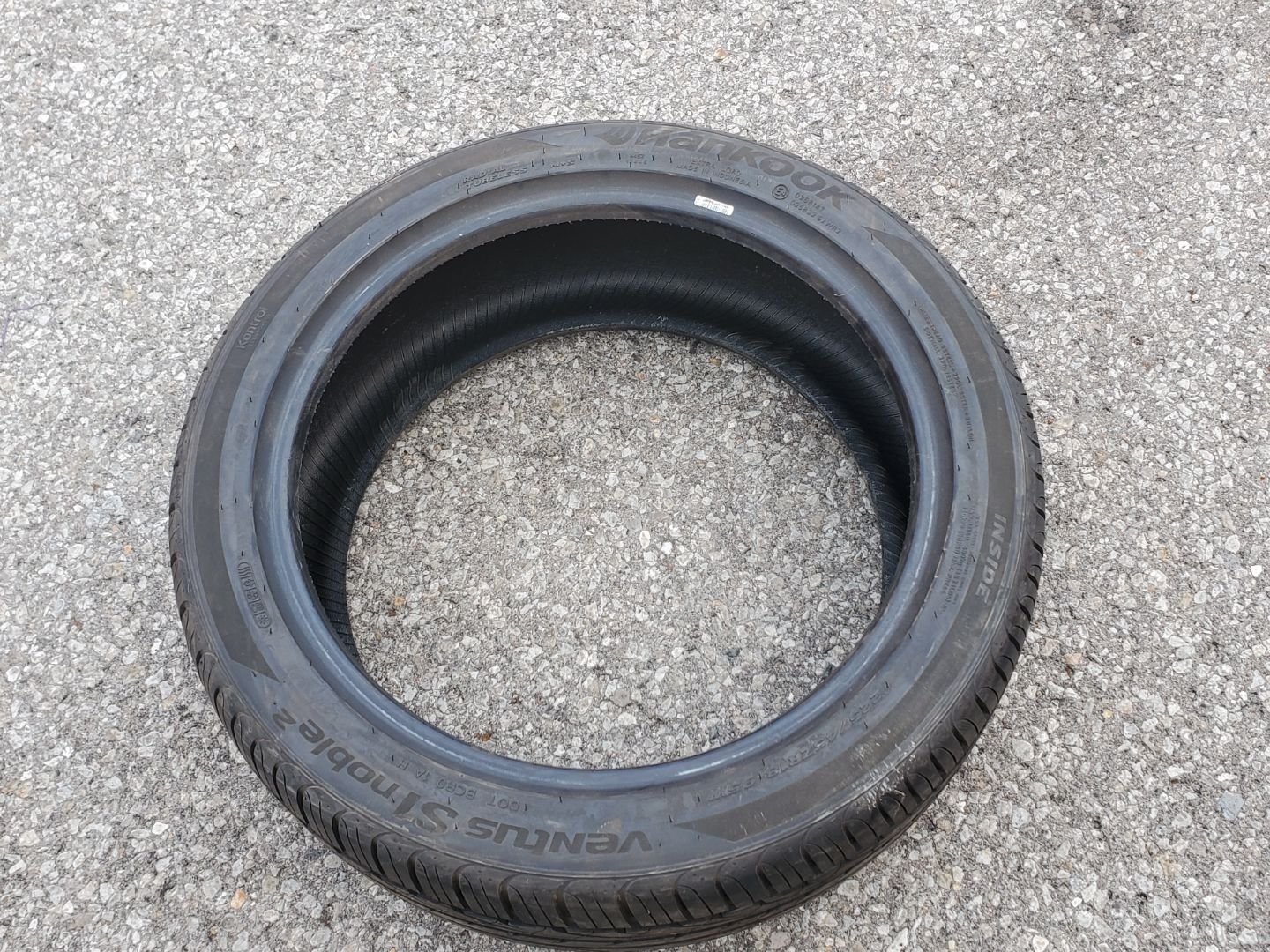 1x 225/45R18 Hankook Ventus SI Noble 2