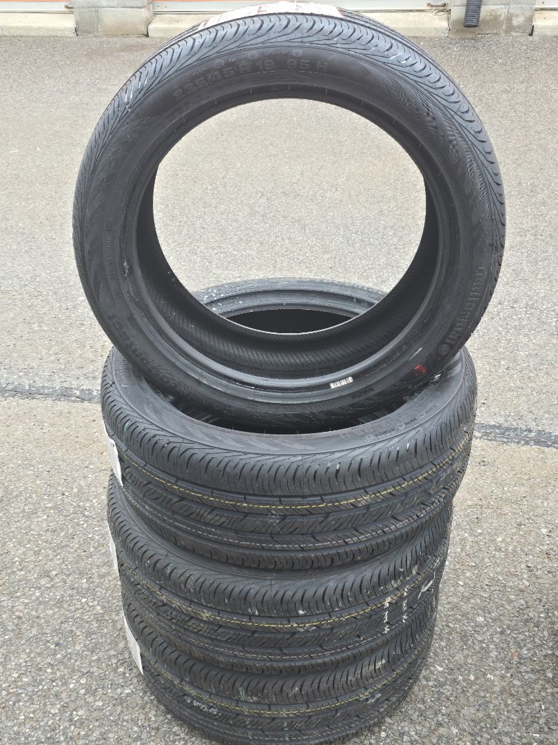 4x 235/45R19 Continental ContiProContact