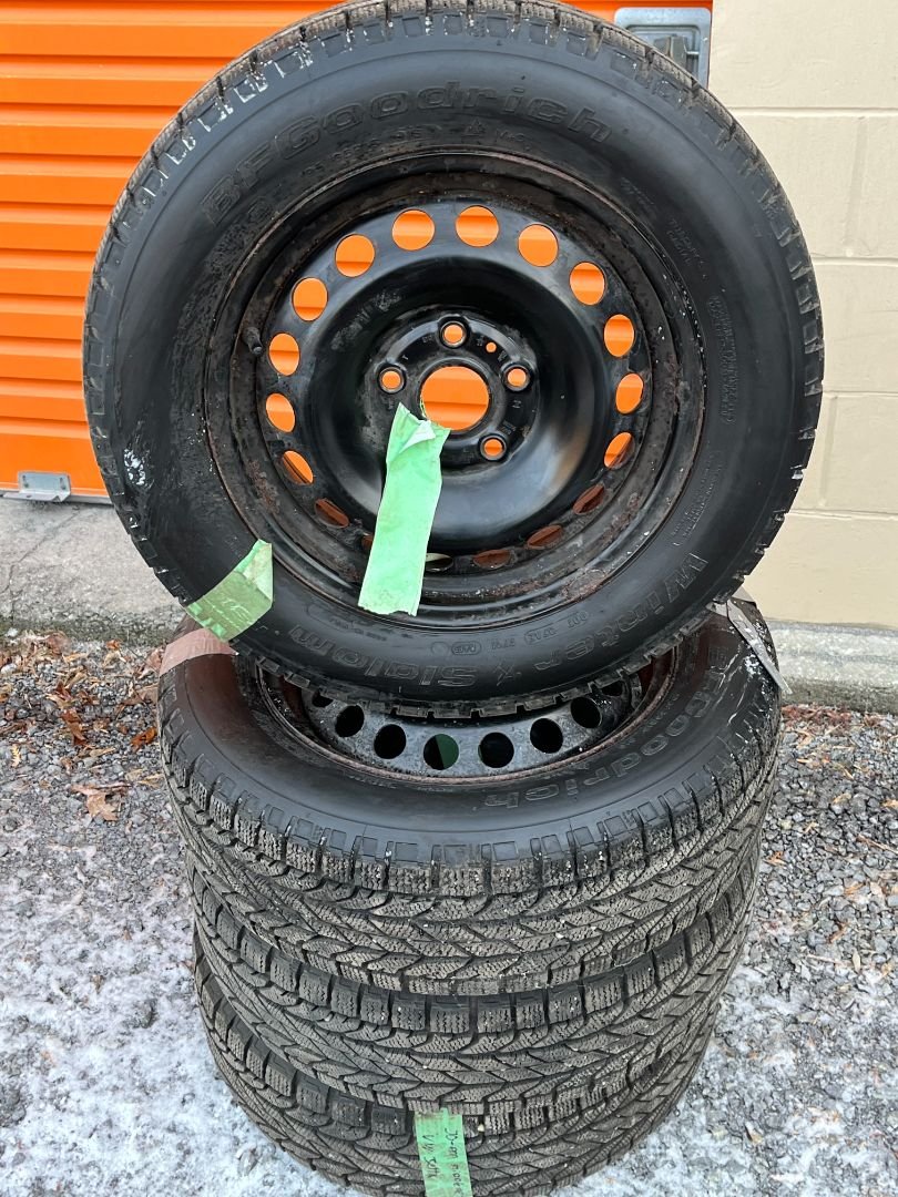 4x 15" 5x112 195 65 15 BFGoodrich Winter Slalom